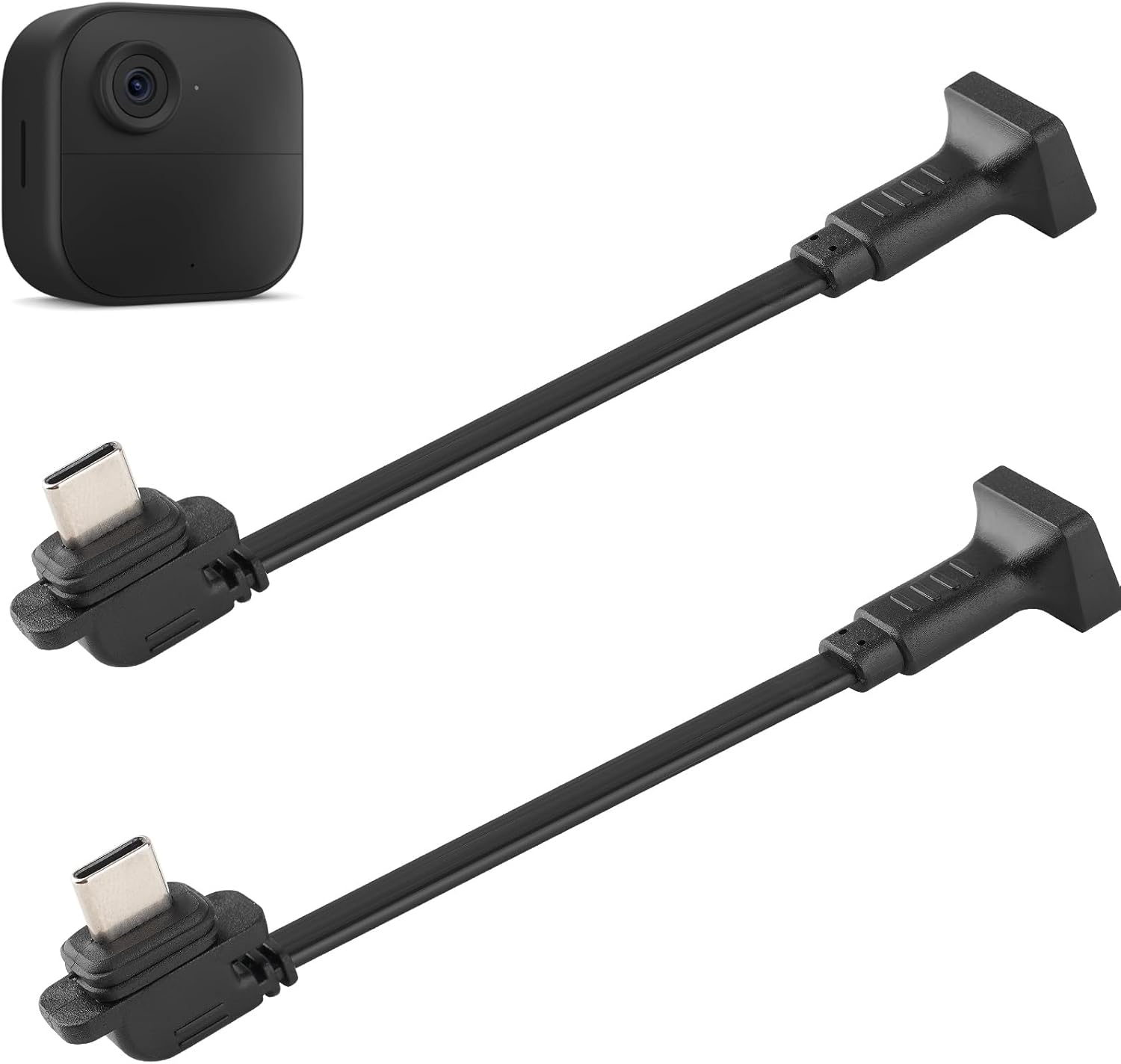 2 Pack Extension Cable Compatible with Blink Outdoor 4(4th Gen),5inch