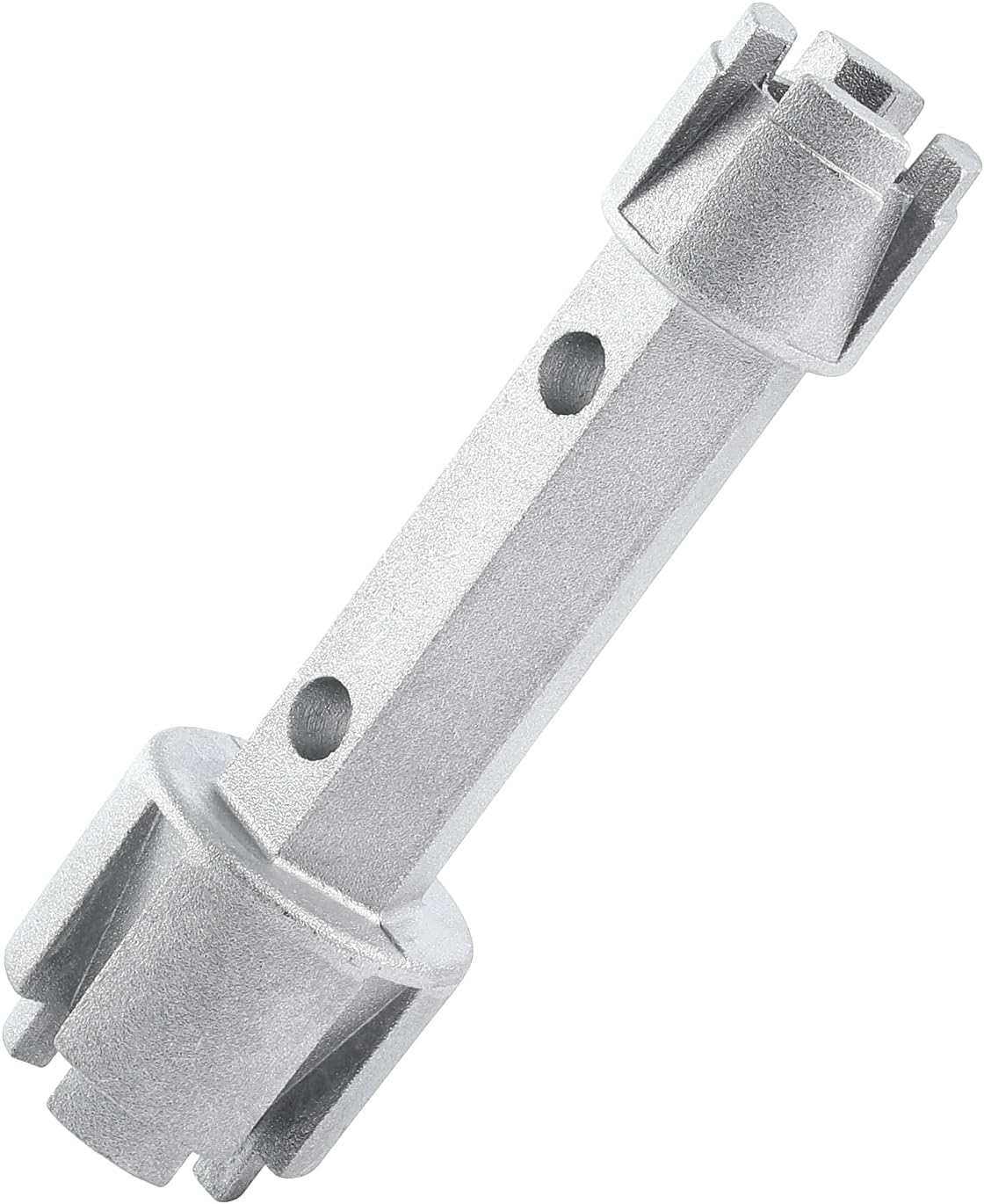 Tub Drain Remover Wrench - Use to Install and Remove Most Bath and Shower Drains and Closet Spuds Square Plastic Toilet Seat Nuts