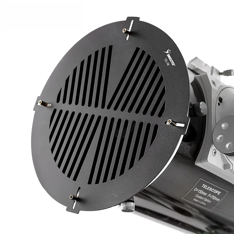 Bahtinov Telescope Focusing Mask Caliber 1.5mm Thickness Focus Hood Focusing Fishbone Plate 60-280mm