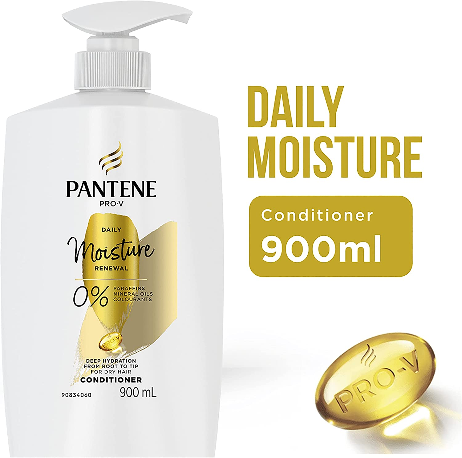 Pantene Pro-V Daily Moisture Renewal Condtioner, Moisturising Conditioner For... - Picture 10 of 17