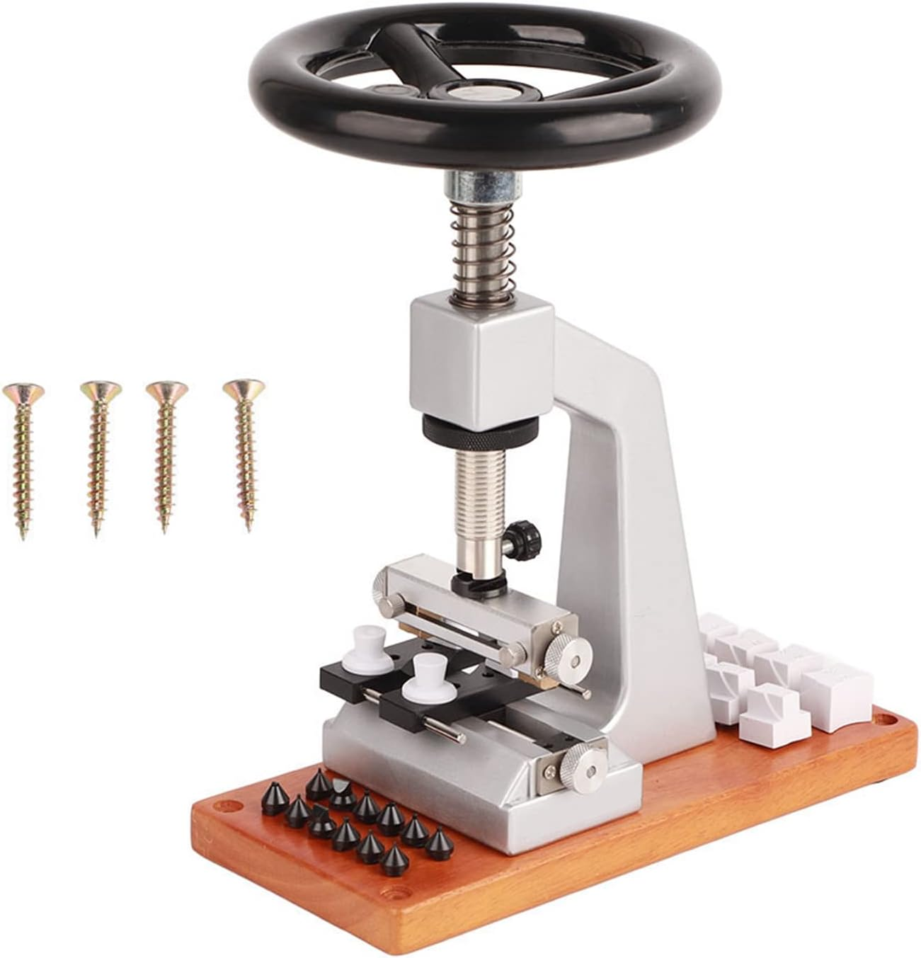 Watch Case Opener, Watchmaker Repair Tool 5700 Bench Watch Case Opener with Metal Base for Watch Making and Repair