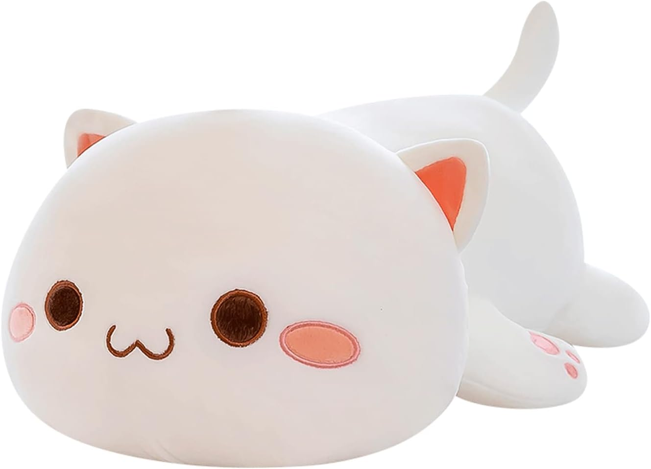 FUYU Cat Stuffed Animals, Soft Cat Plush Pillow Kawaii Kitten Stuffed Animal 