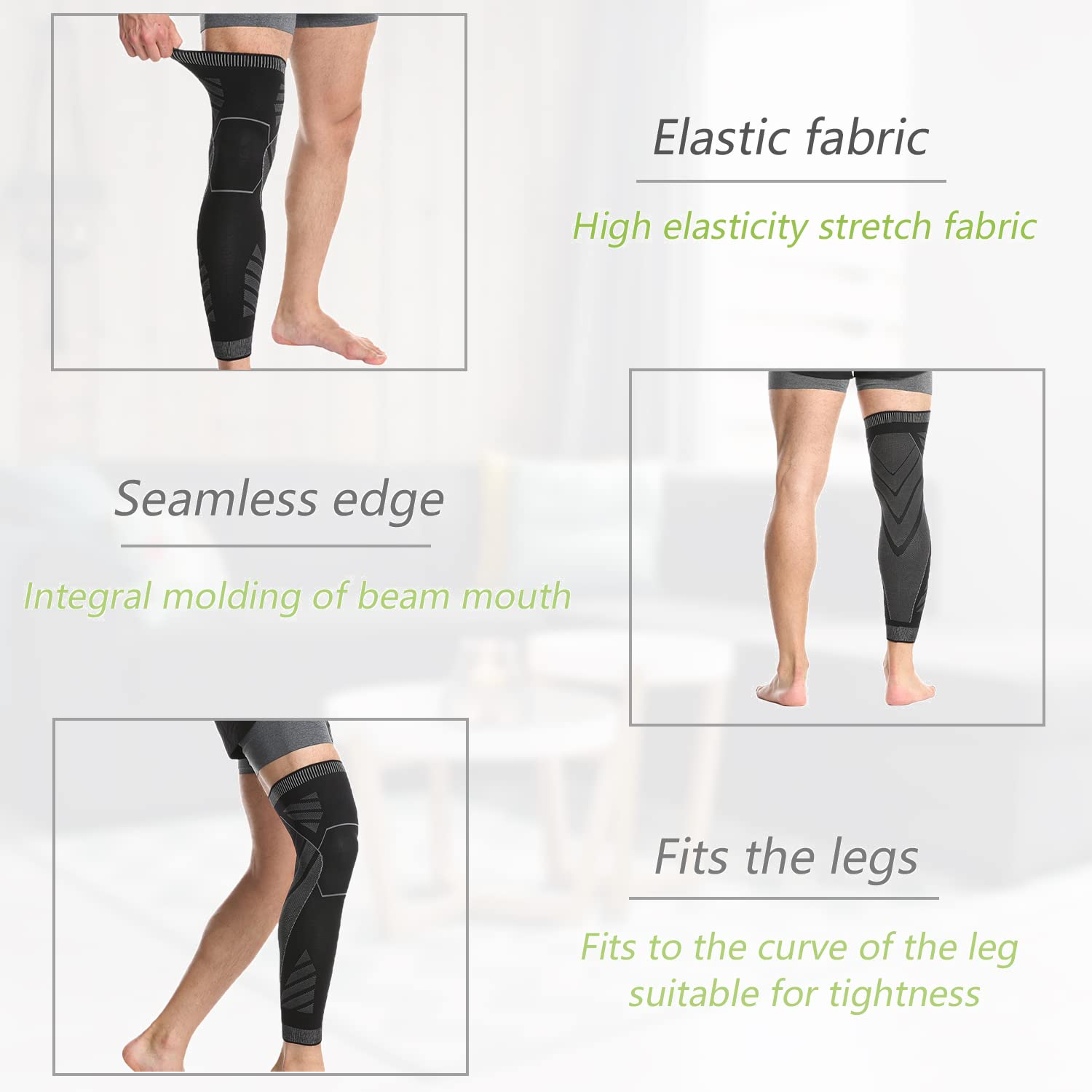 SOLO ACTFIT Compression Knee Brace Knee Support Compression Sleeve for Arthri... - Picture 4 of 15