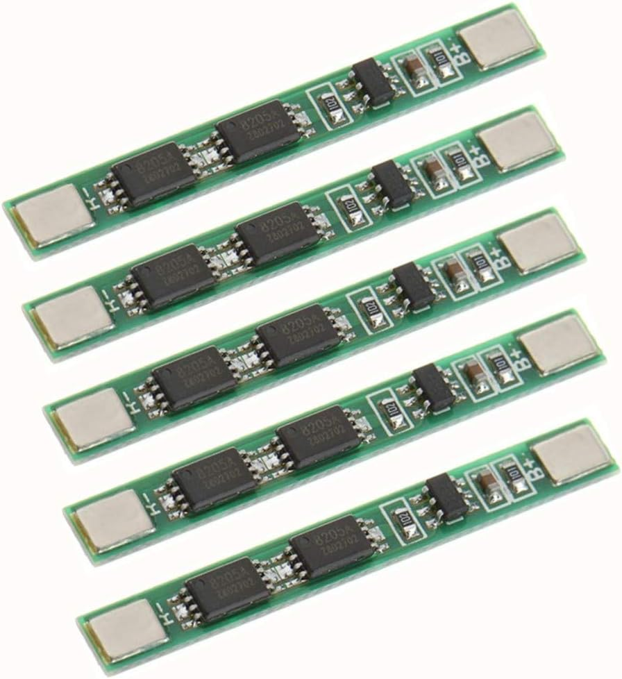 5PCS 1S 3.7V 4A 18650 Charger PCB BMS Protection Board for Li-Ion Lithium Battery Cell
