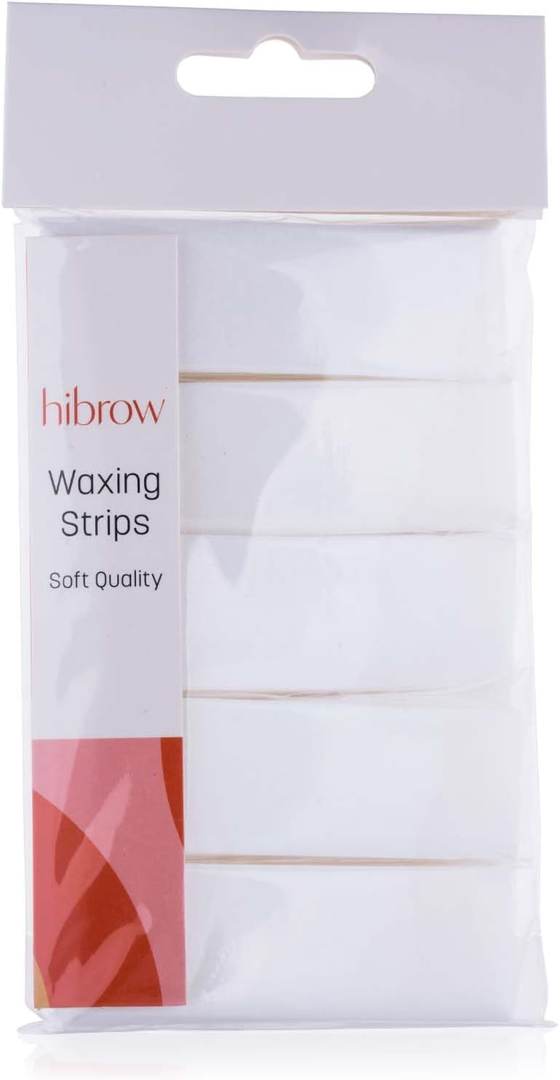 Hi Brow Soft Fabric Wax Strips - 100 Cotton Eyebrow Waxing Strips