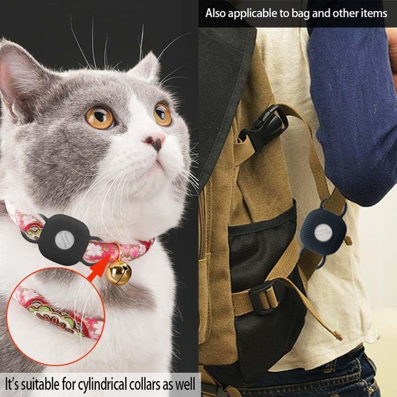 Dog Silicone Collar Holder for Samsung SmartTag/Smart Tag+Plus/Tile Mate, Com... - Picture 6 of 11