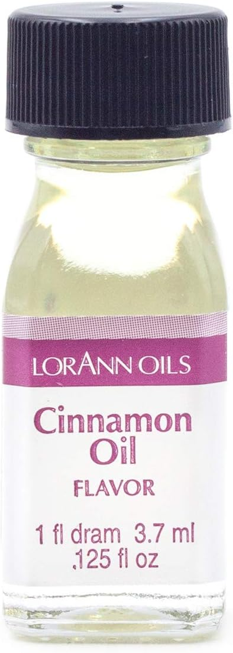 Lorann Cinnamon Oil SS Flavor, 1 Dram Bottle (.0125 Fl Oz - 3.7Ml)
