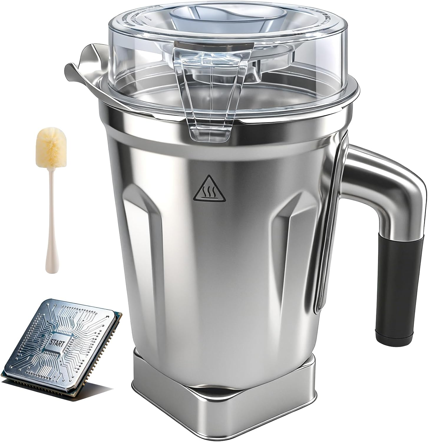 64Oz Stainless Steel Blender Container Replacement - Compatible