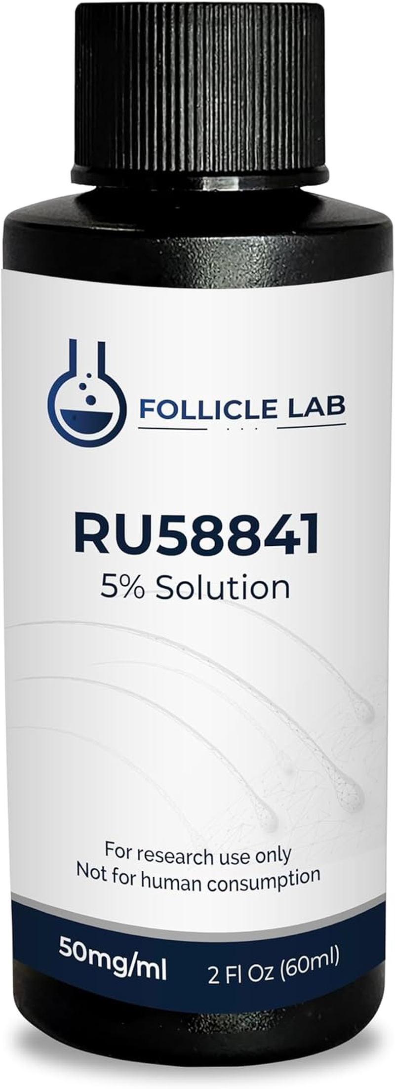 RU58841 5% Solution - 60Ml (2Oz) Drop, Unscented, Adult, Hair Loss Sufferers, Unisex-Adults