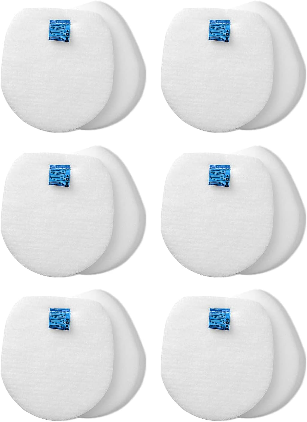 IX140 IX141 IX142 Filters, Vacuum Filters for Shark Rocket Pet Pro IZ140 IZ140C IZ141C IZ162H IZ362H IZ440H IZ462H IZ482H IZ483H Stick Vacuums, Part 616FJ140 and 617FJ140, 6 Pack Foam and Kit