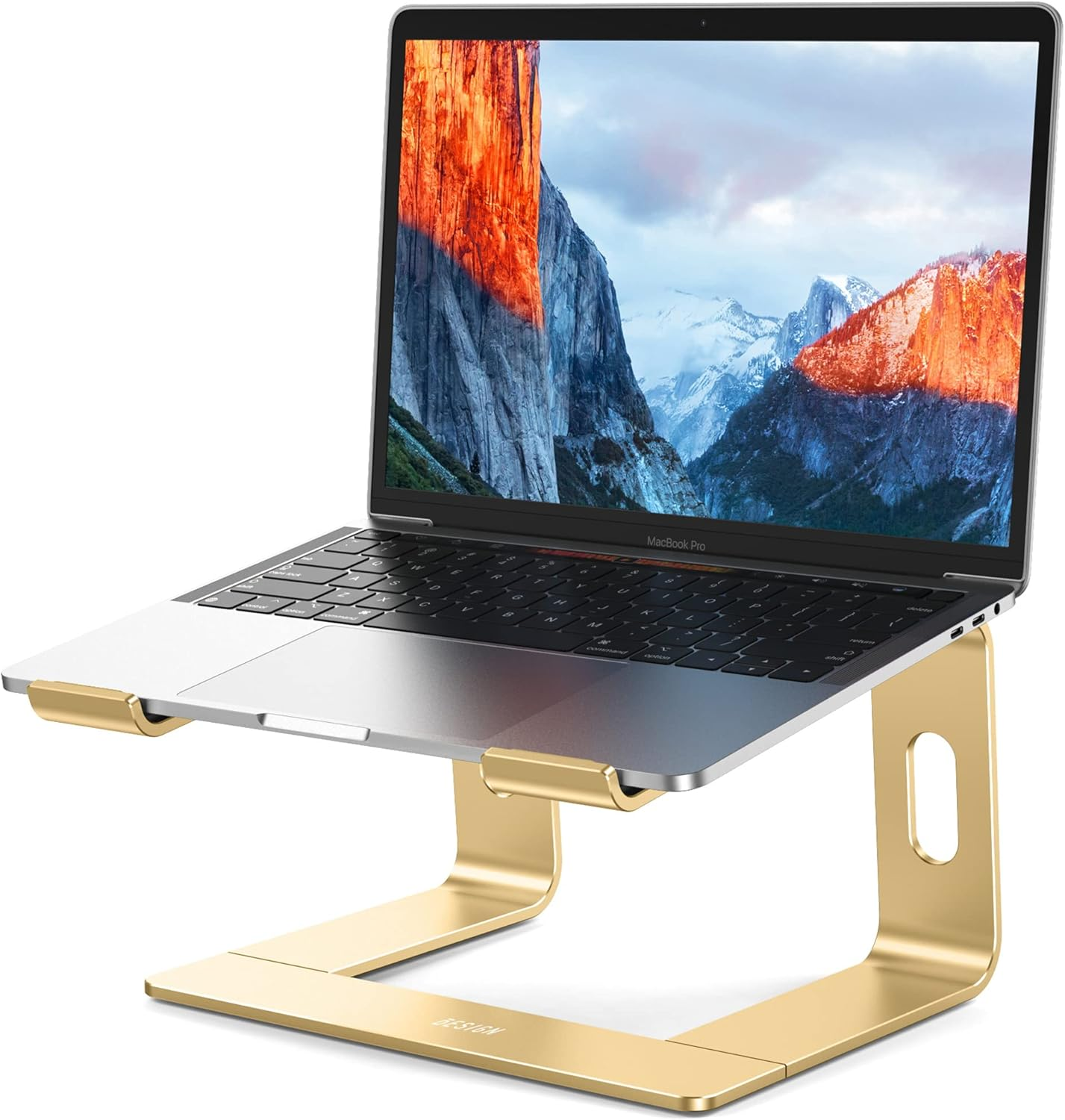 LS03 Aluminum Laptop Stand, Ergonomic Detachable Computer Stand, Riser Holder Notebook Stand Compatible with Air, Pro, Dell, HP, Lenovo More 10-15.6