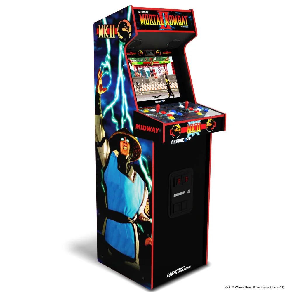 Mortal Kombat II Deluxe Arcade Retro Game 5 Foot Tall Stand Up