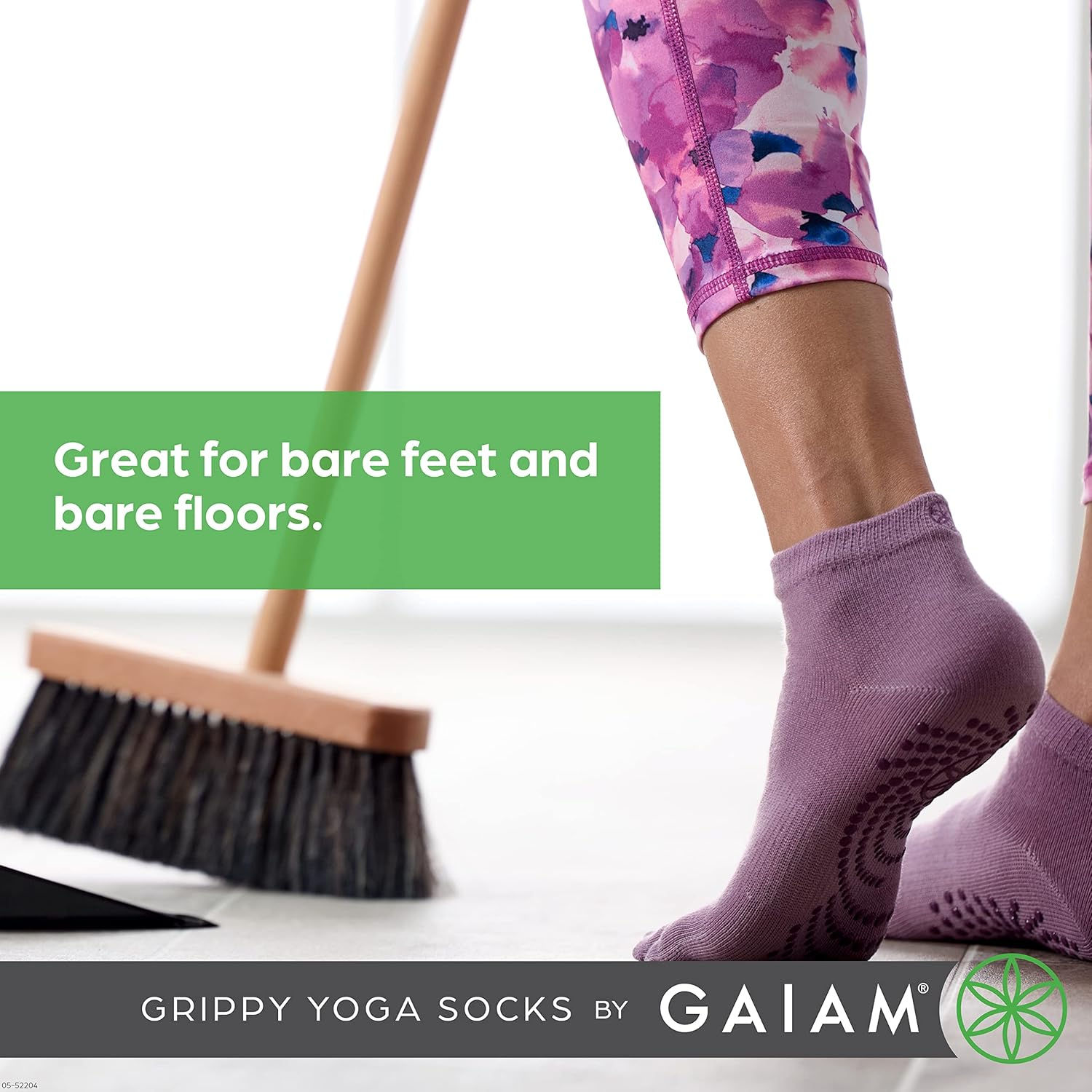 Gaiam Grippy Yoga Socks for Women & Men – Full Toe Non Slip Sticky Grip Acces... - Picture 7 of 13