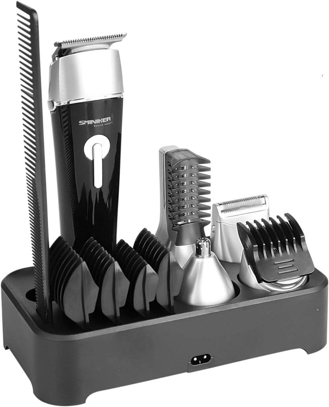 Sminiker Professional 5 in 1 Multi-Functional Waterproof Man'S Grooming Kit Hai