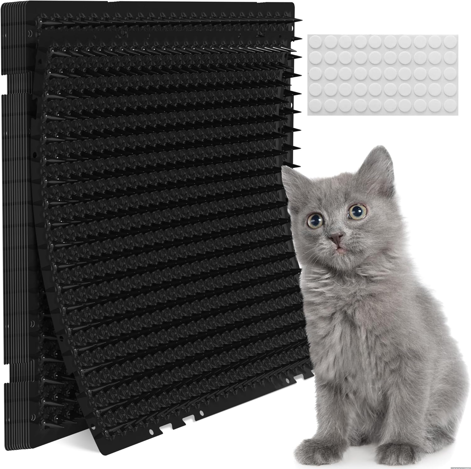 12 Pack Black Cat Spike Mat - 16