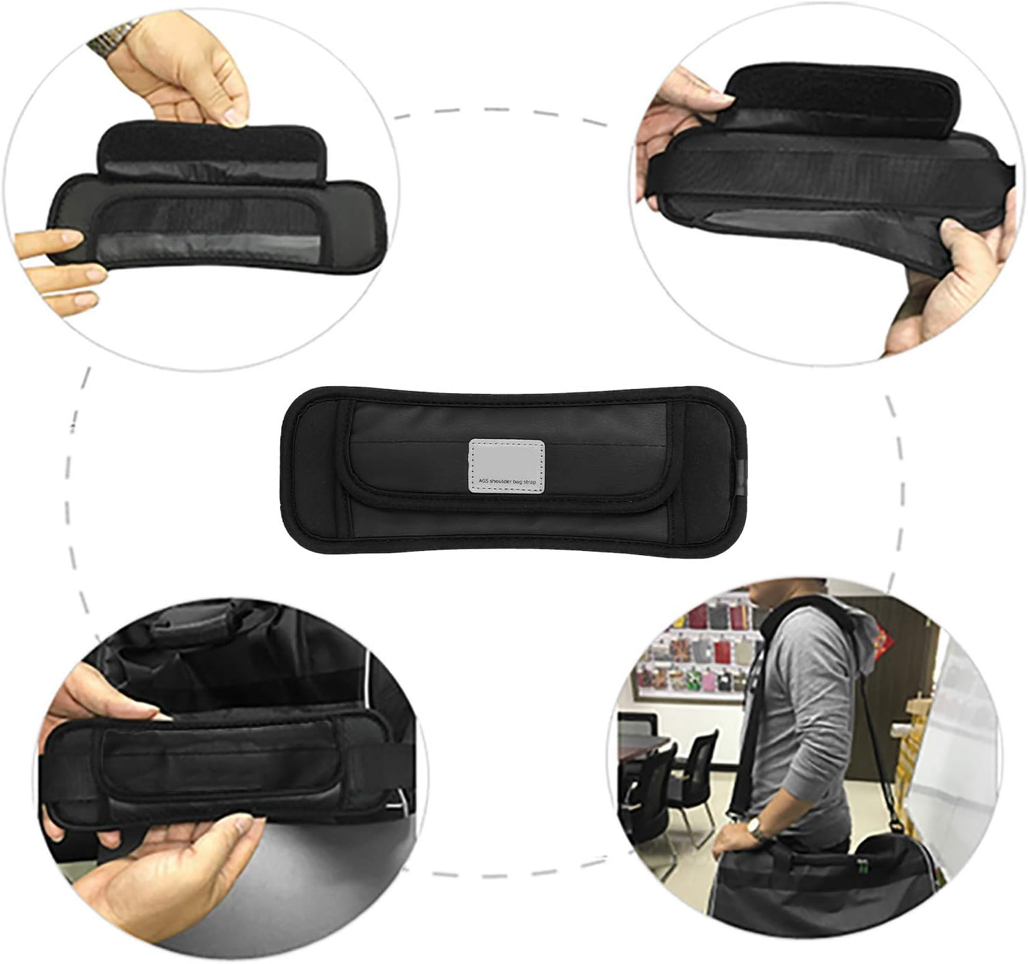 Shoulder Strap Pad (1PC) Ultra Thick & Breathable Universal Shoulder Pad Reli... - Picture 9 of 11