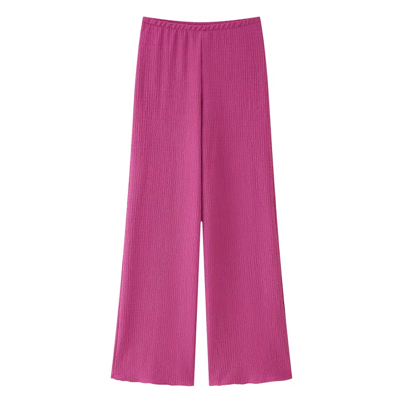 2025 Casual Women'S Tank Top & Short Pants Suit Asymmetric Design Halter Neck Top 0347302 & 17365.15Kg for Foreign Trade