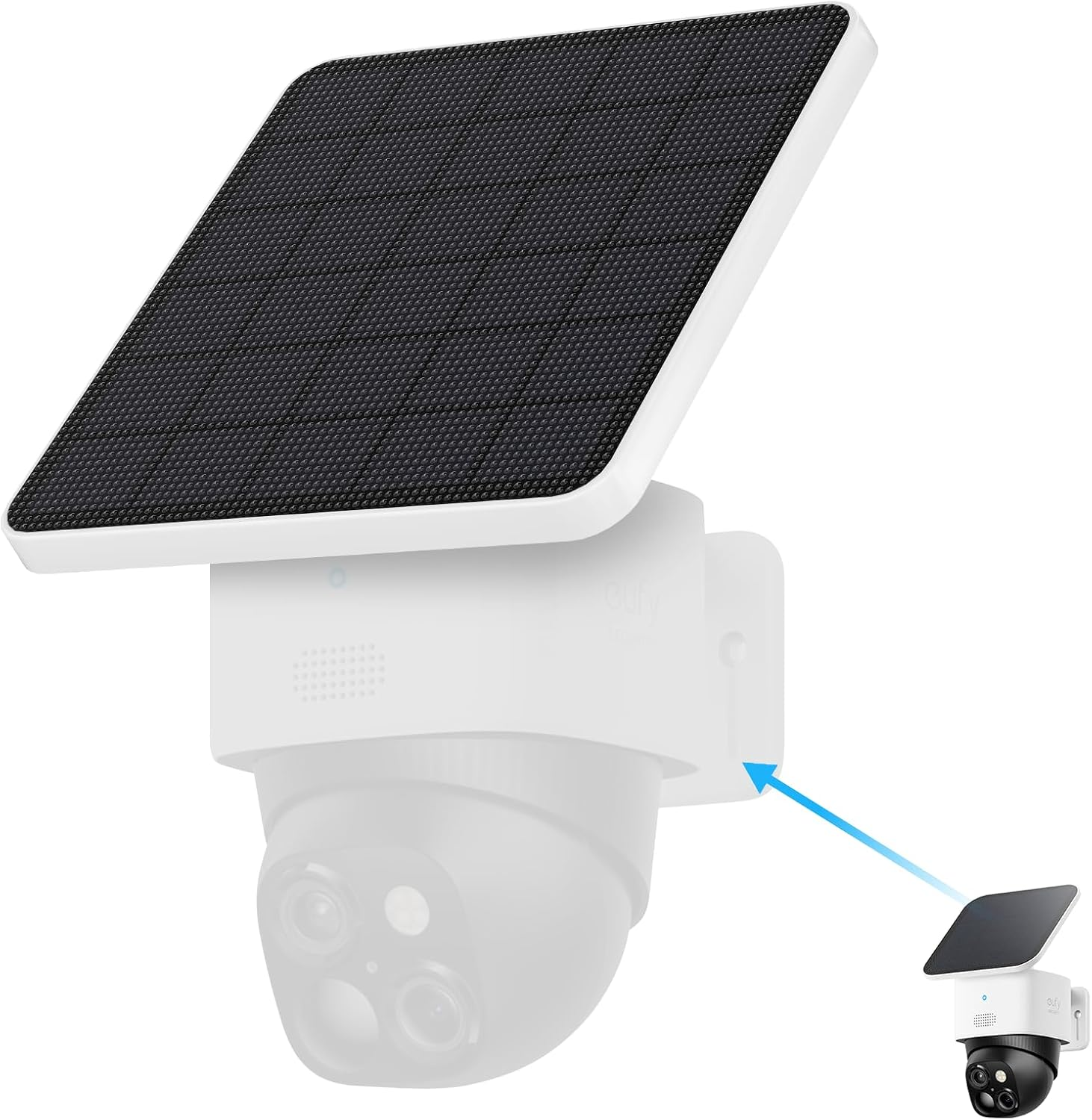 4W Solar Panel Eufy Security Solocam S340 IP65 Weatherproof 