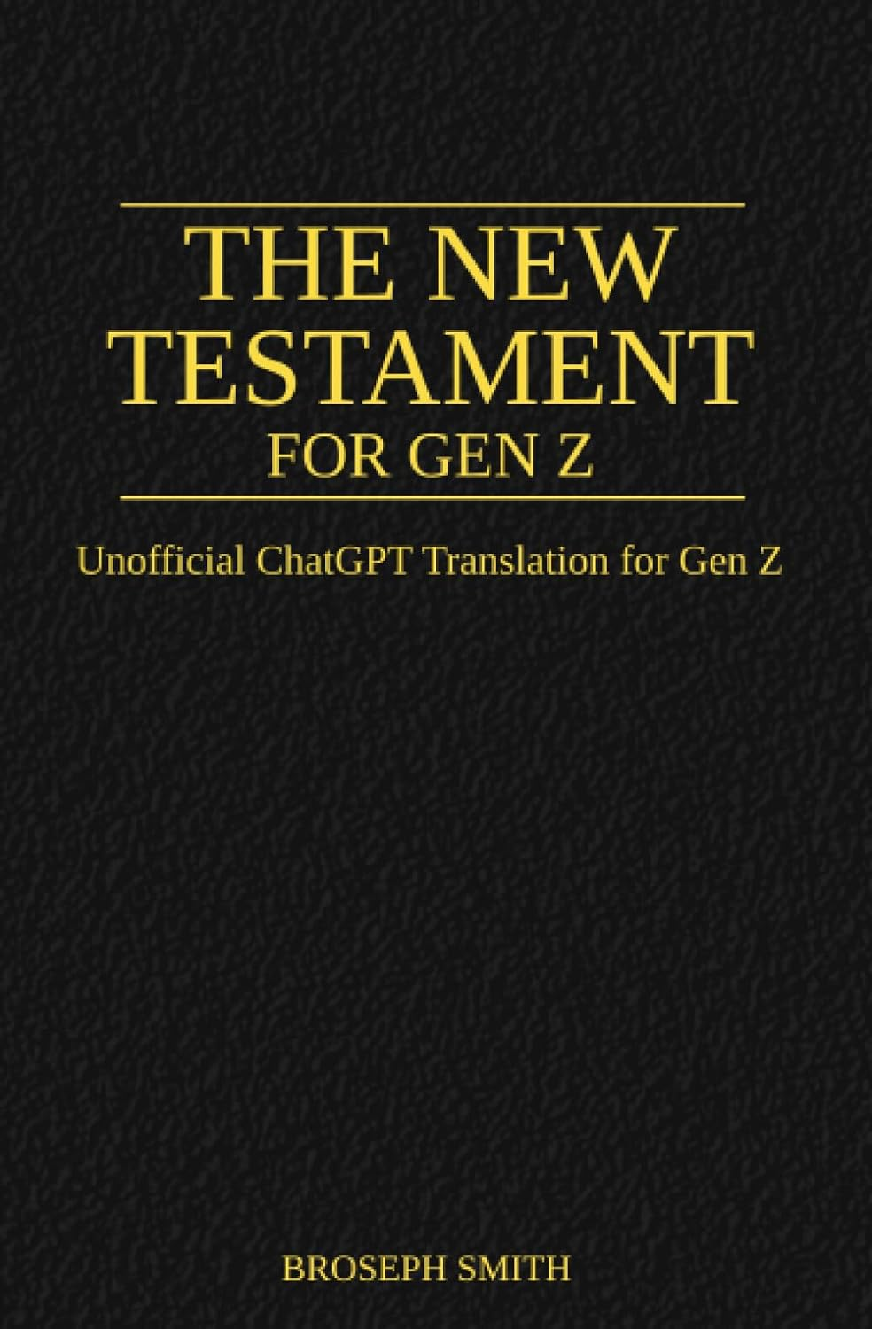 The New Testament for Gen Z