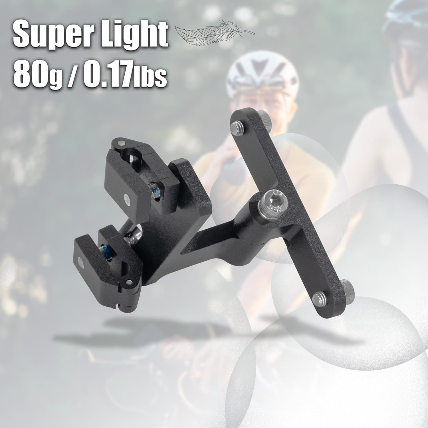 CyclingDeal Bike Bottle Cage Saddle Mount Adapter - MTB Road Bicycle Saddle R... - Picture 7 of 14