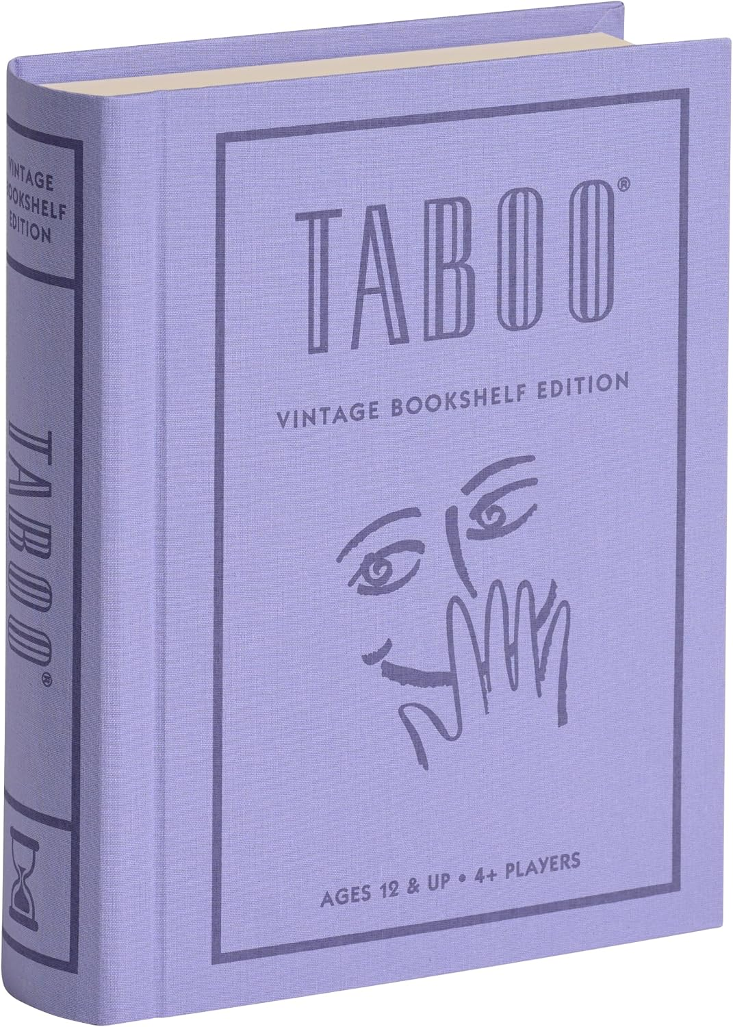 Taboo Linen Book Vintage Edition Board Game
