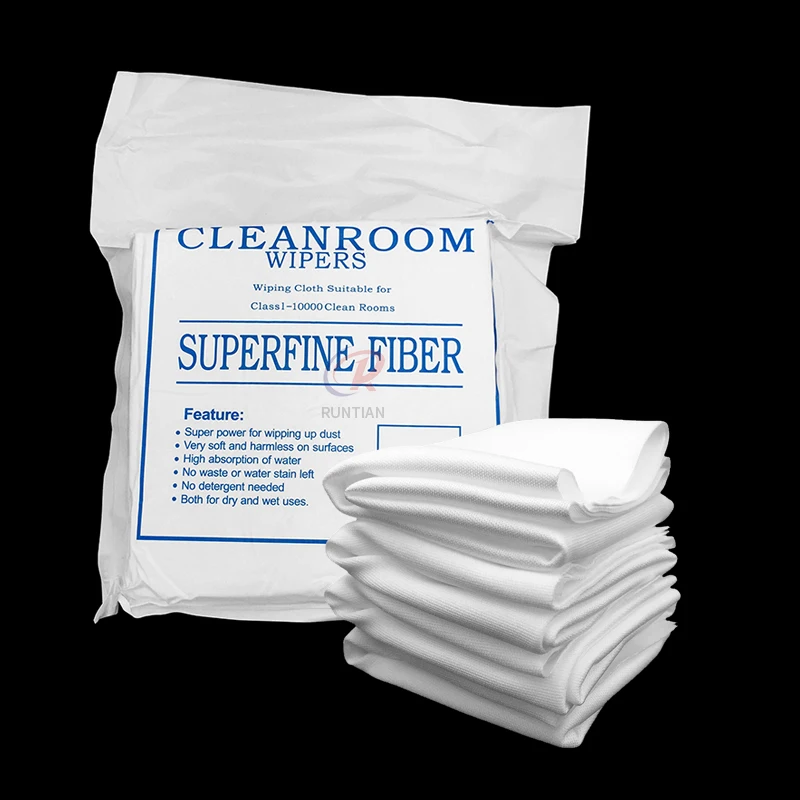 5bags High quality 6x6" 9x9" cleanroom wipers superfine fiber cloth for Ricoh konica epson printhead cleaning cloth