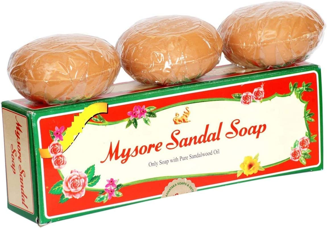 Mysore Sandal Soap Gift Pack, 450 g - Picture 4 of 9
