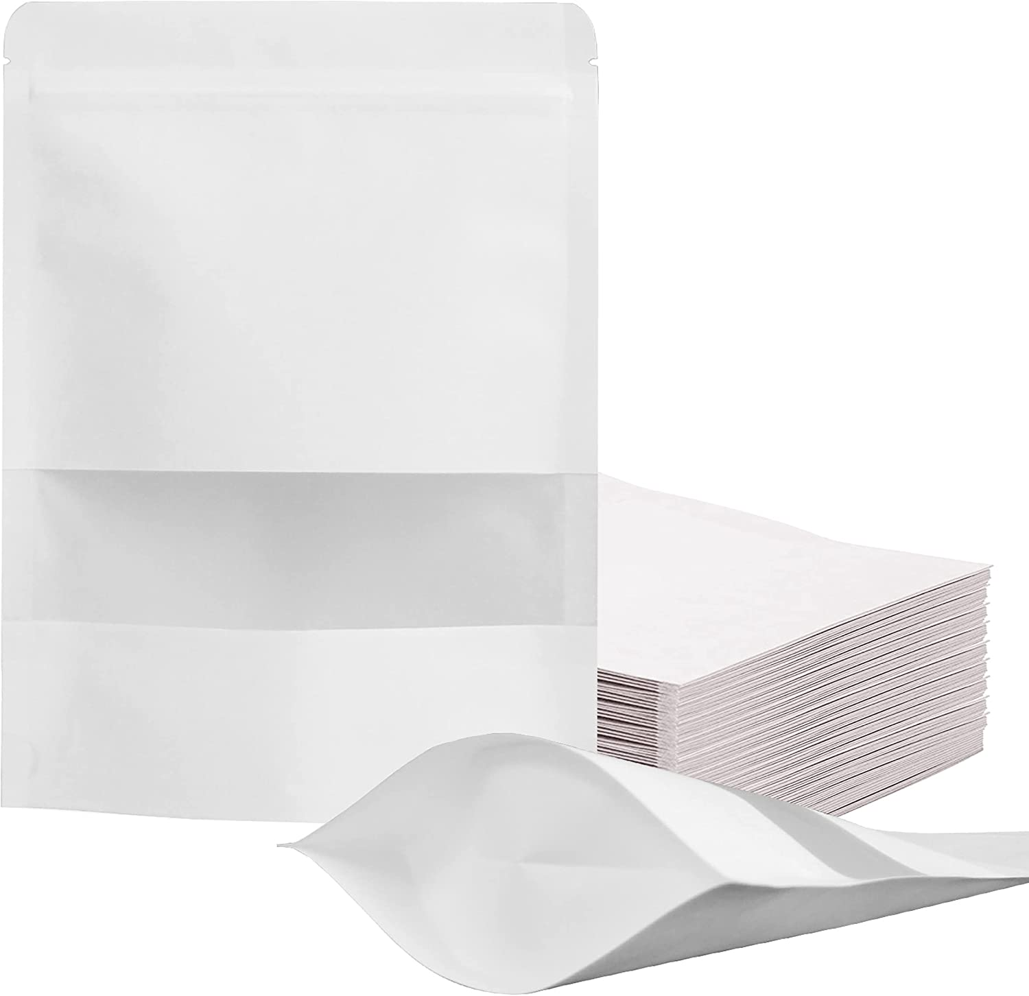 Firekylin 100 Pcs Resealable Bags,5.9