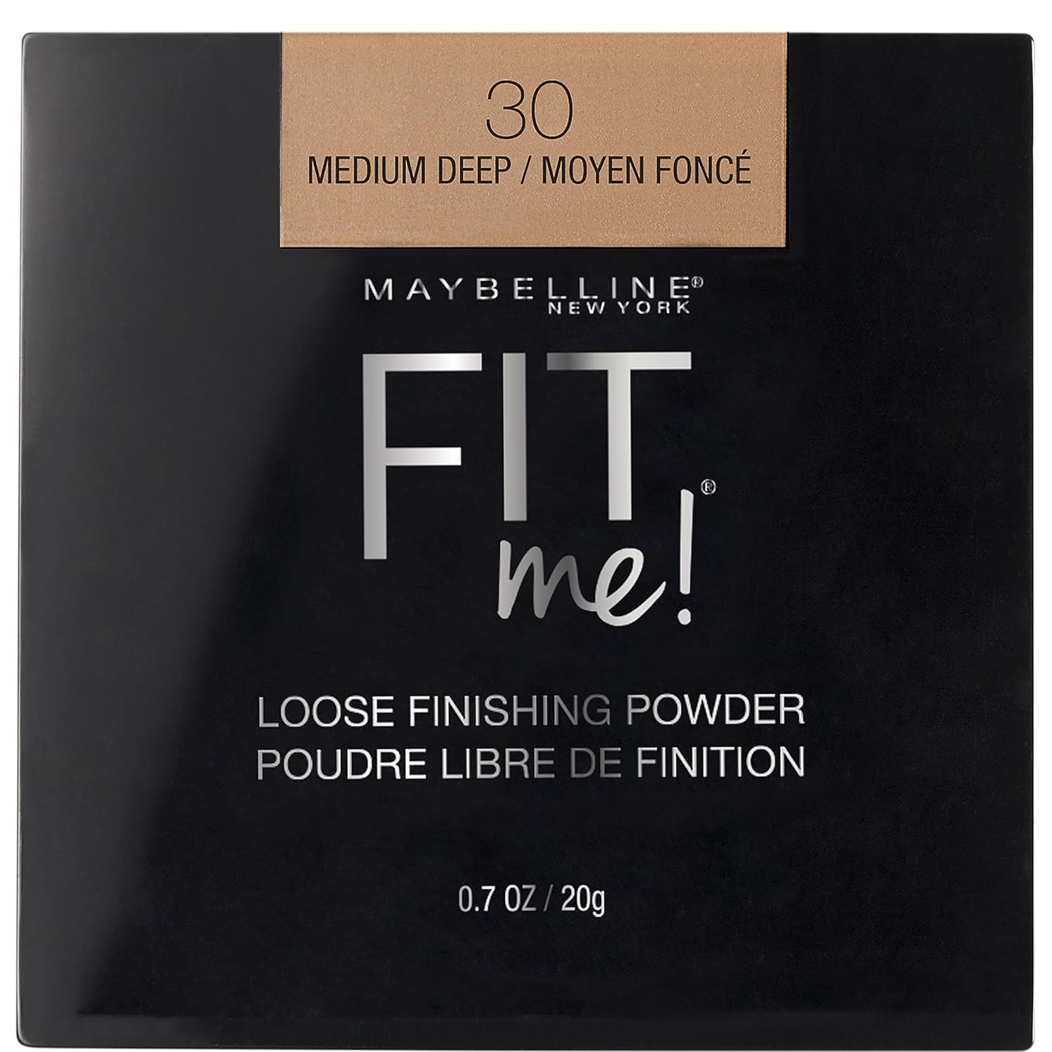Maybelline Fit Me Loose Finishing Powder #30 MEDIUM DEEP 0.7 Oz. 