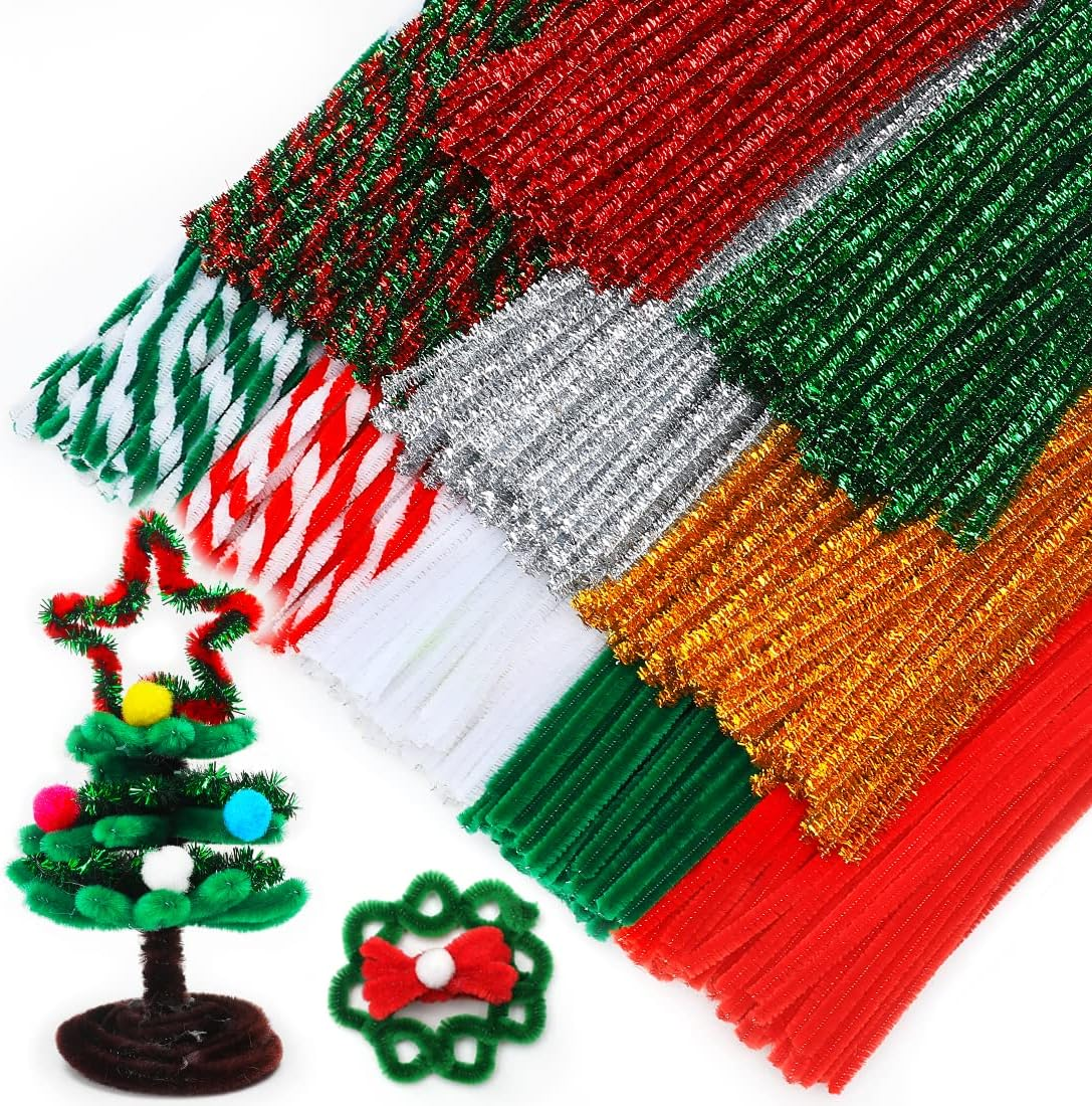 Eppingwin 200pcs Pipe Cleaners, Pink Pipe Cleaners Craft Supplies,Chenille St... - Picture 7 of 14