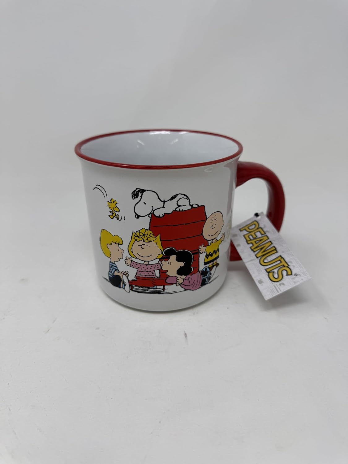 Peanuts Ceramic Coffee Mug (Red Dog House with Piano)