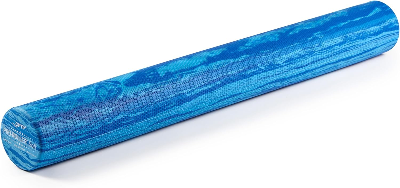 OPTP Pro-Roller Soft Density Foam Roller – Low Density Soft Foam Roller for Physical Therapy, Pilates, Yoga Foam Roll Exercises, and Muscle Recovery - Blue 36