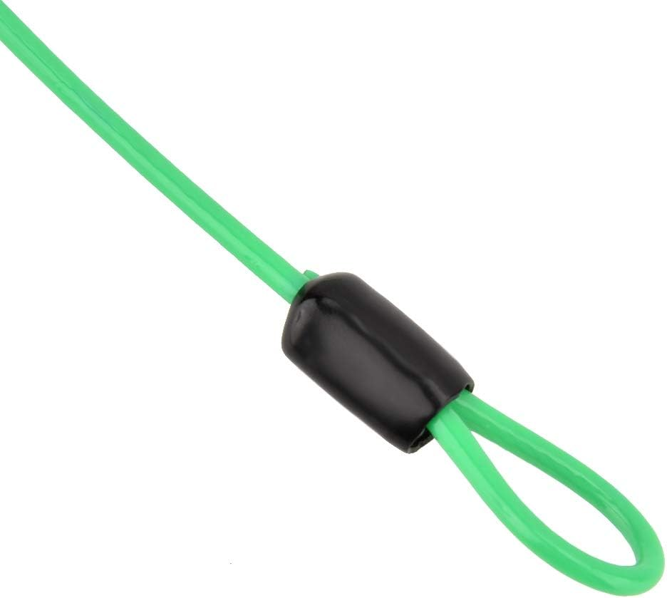 Outdoor Travel Security Cable Lock, 100CM/3.3ft 2mm Internal Steel Wire + Ext... - Picture 10 of 14