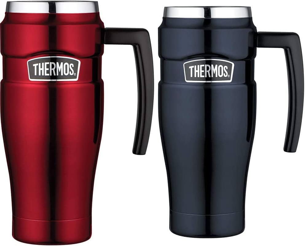 Thermos Stainless King Insulated Travel Mug, 470ml, Stainless Steel, SK1000ST... - Picture 6 of 13