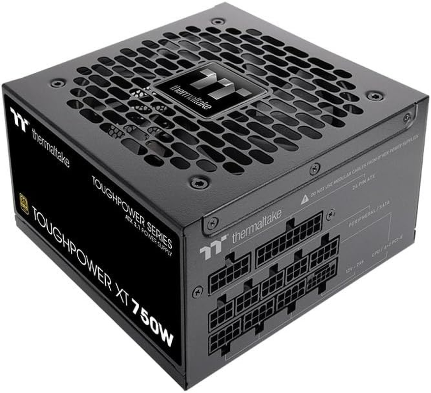 Toughpower XT 750W 80+ Gold Pcie Gen 5.1 ATX 3.1 Fully Modular PSU, PS-TPX-0750FNFAGA-1