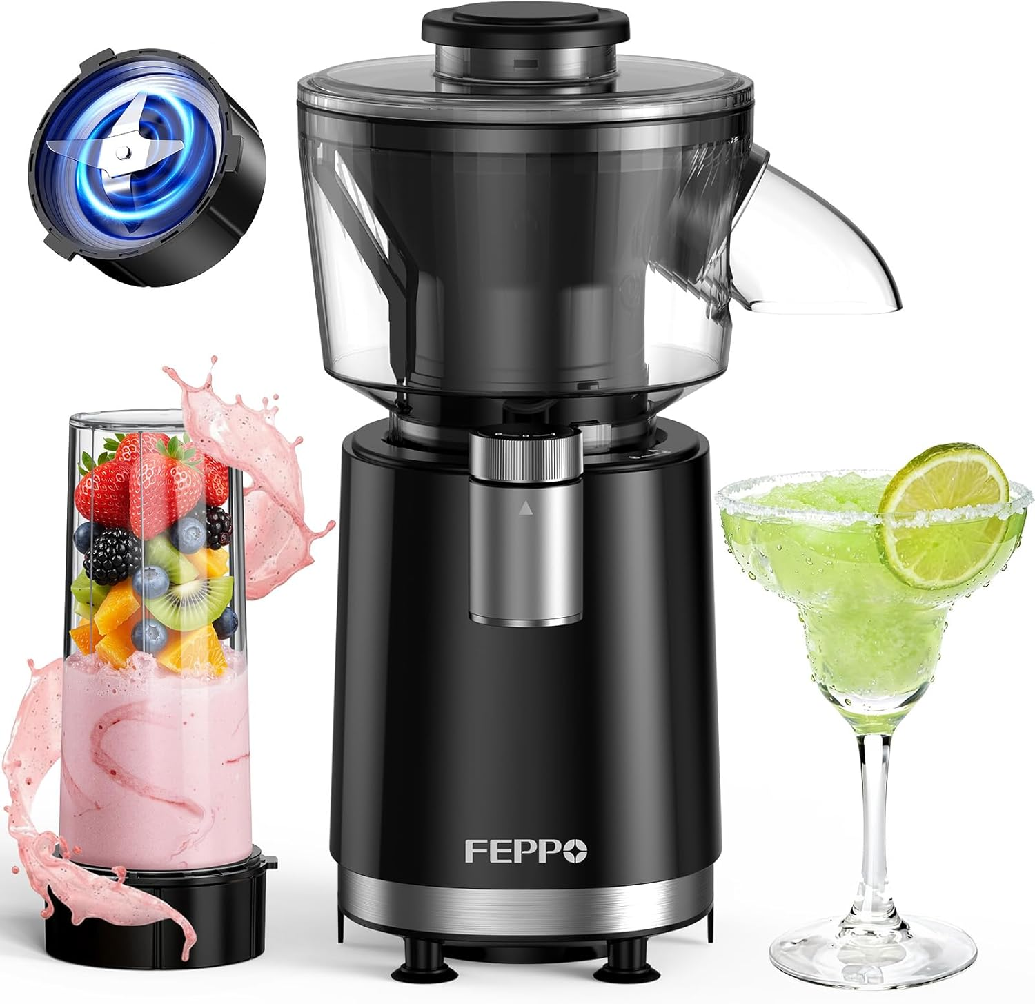 2 In 1 Snow Cone Machine & Smoothie Blender 700W