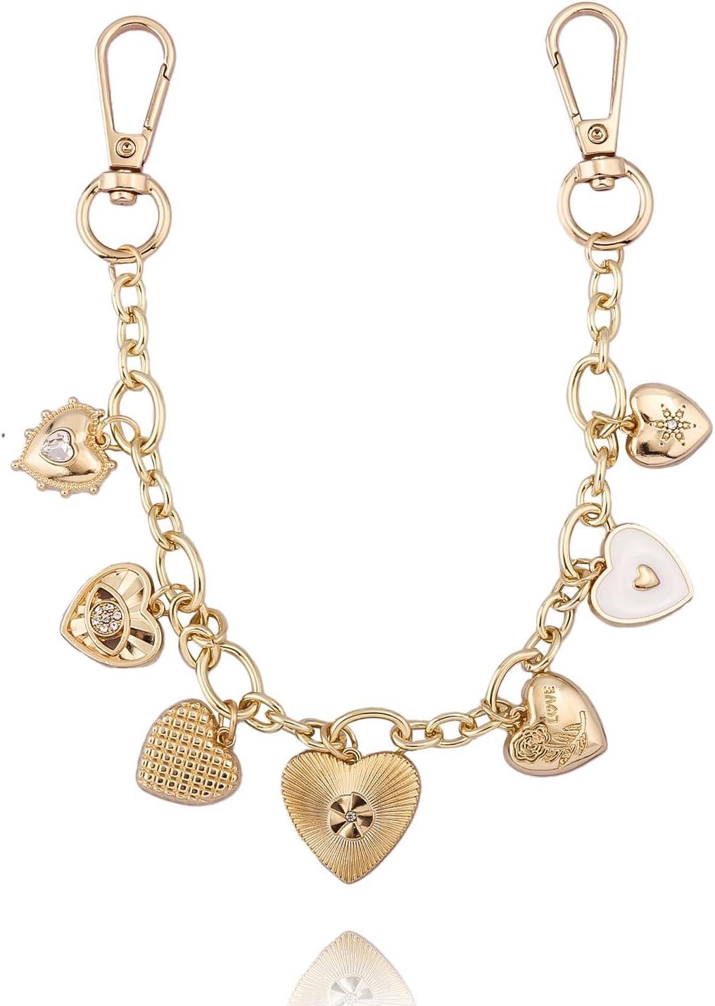 Bag Purse Charm Chain for Handbags - Gold Key Chain Accessories - Cute Keychain Gifts for Women