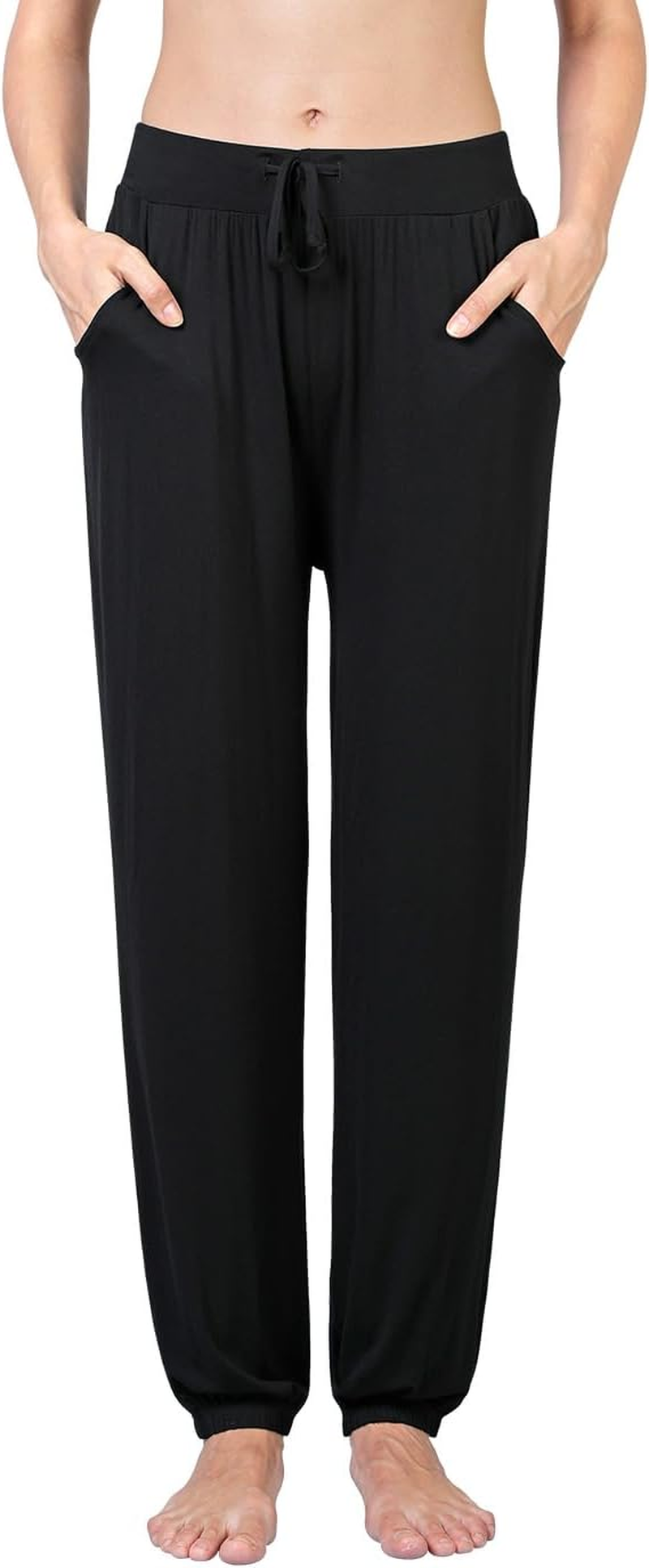 Air Curvey Casual Womens Pants Soft Lounge Pants Sleep Pajama Bottoms with Pocket