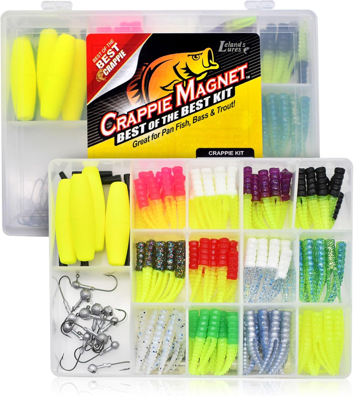 Leland'S Lures Crappie Magnet Best of the Best Kit, Fishing