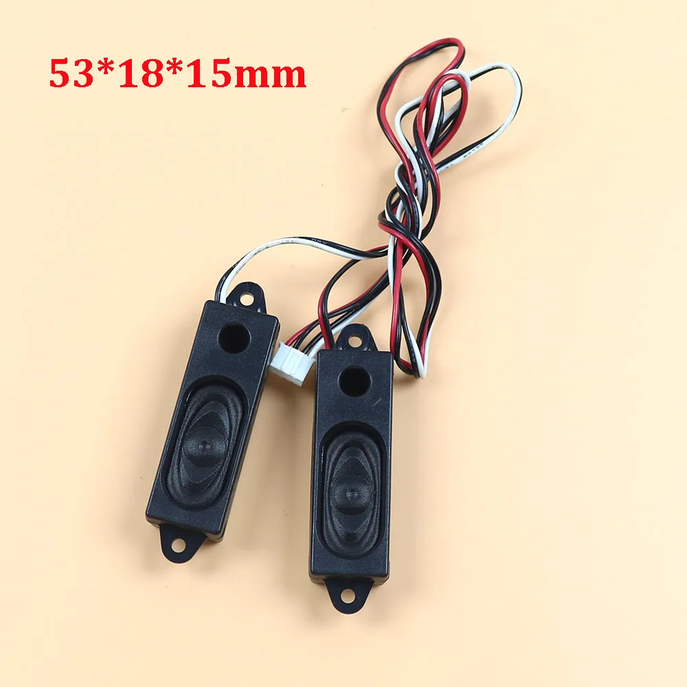 1Pair 8Ohm 2W 5318 1853 8Ω 2W 1635 Loud Speaker with 4Pin PH2.0 Connector Computer LCD Monitor TV Speaker Horn