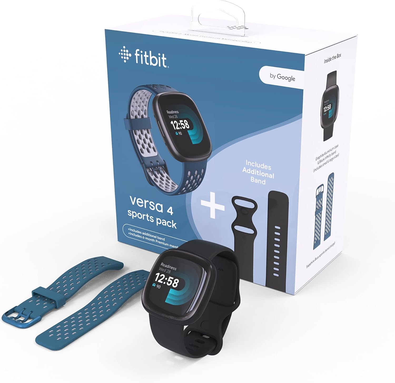 Google Fitbit Versa 4 Fitness Smartwatch with Built-in GPS and up to 6 Days B... - Picture 11 of 13