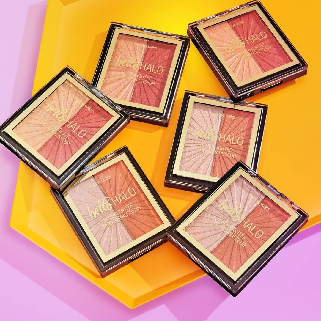 Wet n Wild MegaGlo Blushlighter, Blendable Blush & Highlighter Set, Shimmery ... - Picture 11 of 14