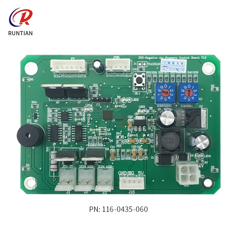 Flora PCB Board RTZ Negative Air Pressure Control Board for Flora LJ320P PP2512UV PP3220 Printer PN 116-0435-031 116-0435-060