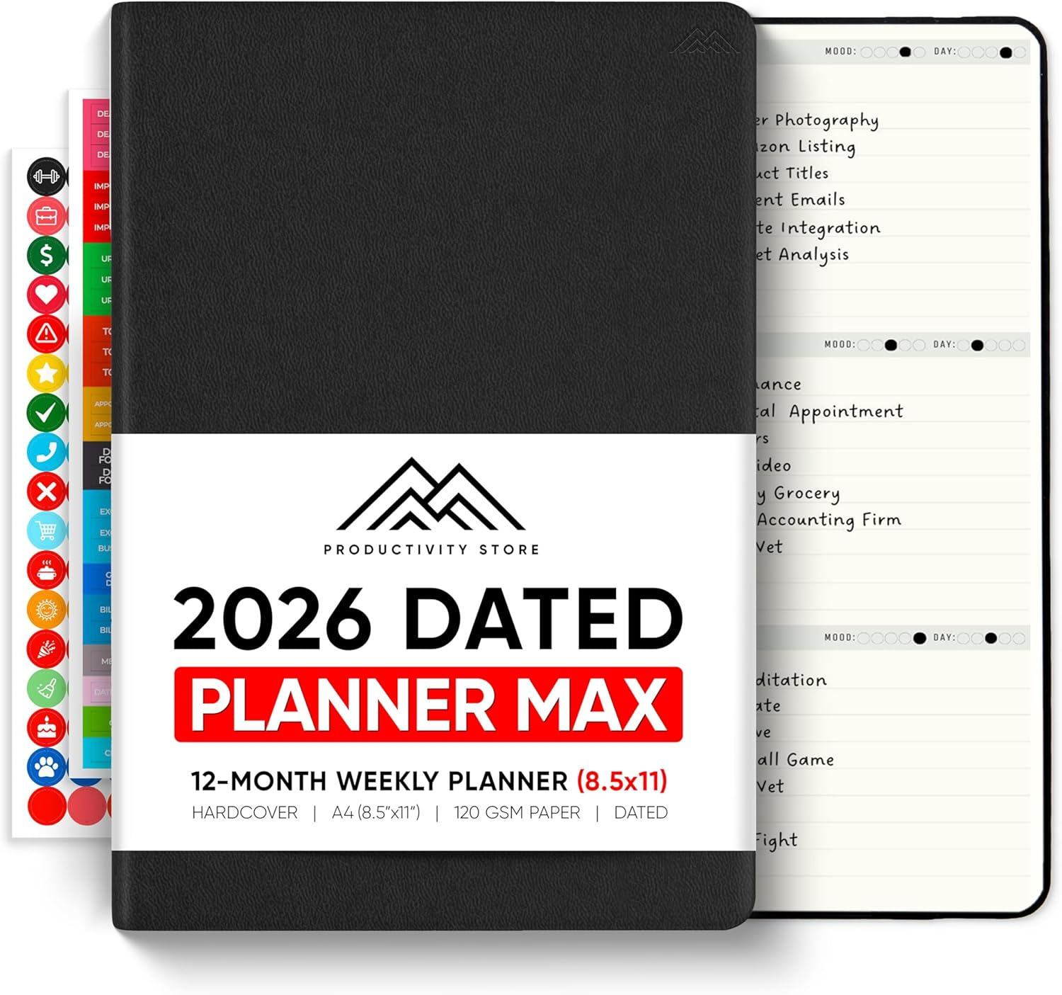 Dated, 2026 Planner, 8.5