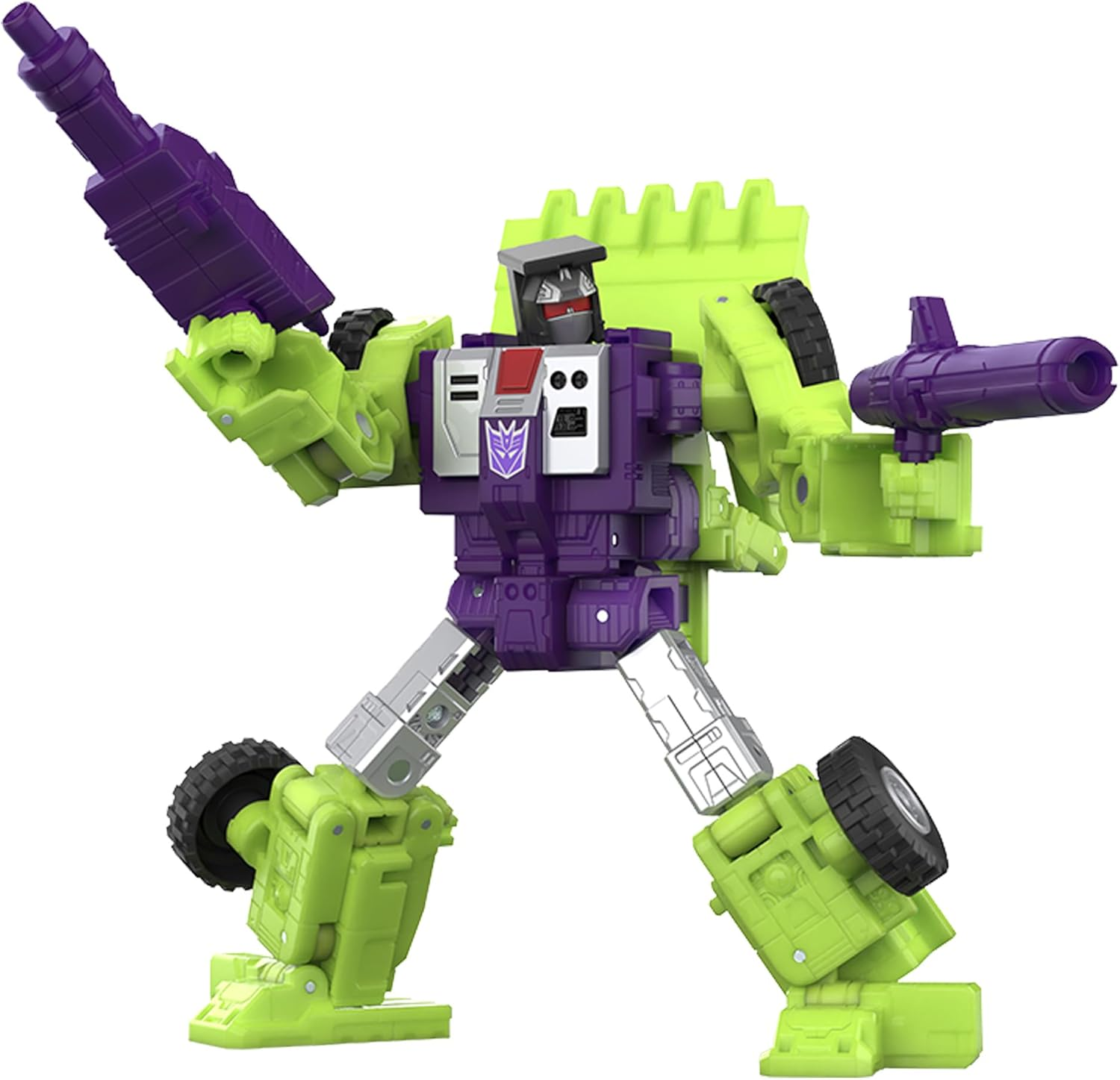 Transformers Toys Studio Series Voyager Class the Movie Constructicon Scrapper, 6.5-Inch Converting Action Figure, Robot Toys, 8+