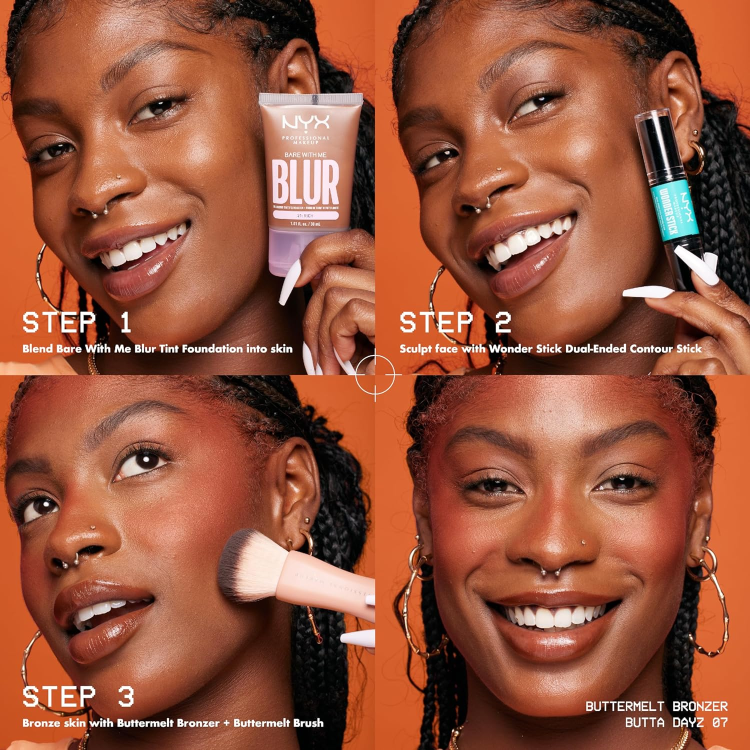 NYX Professional Makeup BUTTERMELT BRONZER BUTTA OFF - Picture 8 of 15