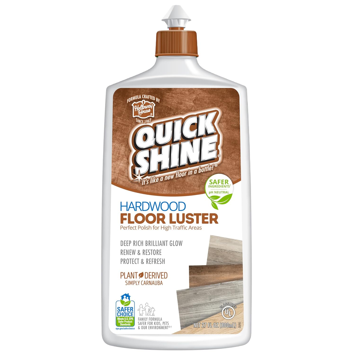 Zep Hardwood & Laminate Floor Refinisher - 1L Laminate Floor Polish - View #9