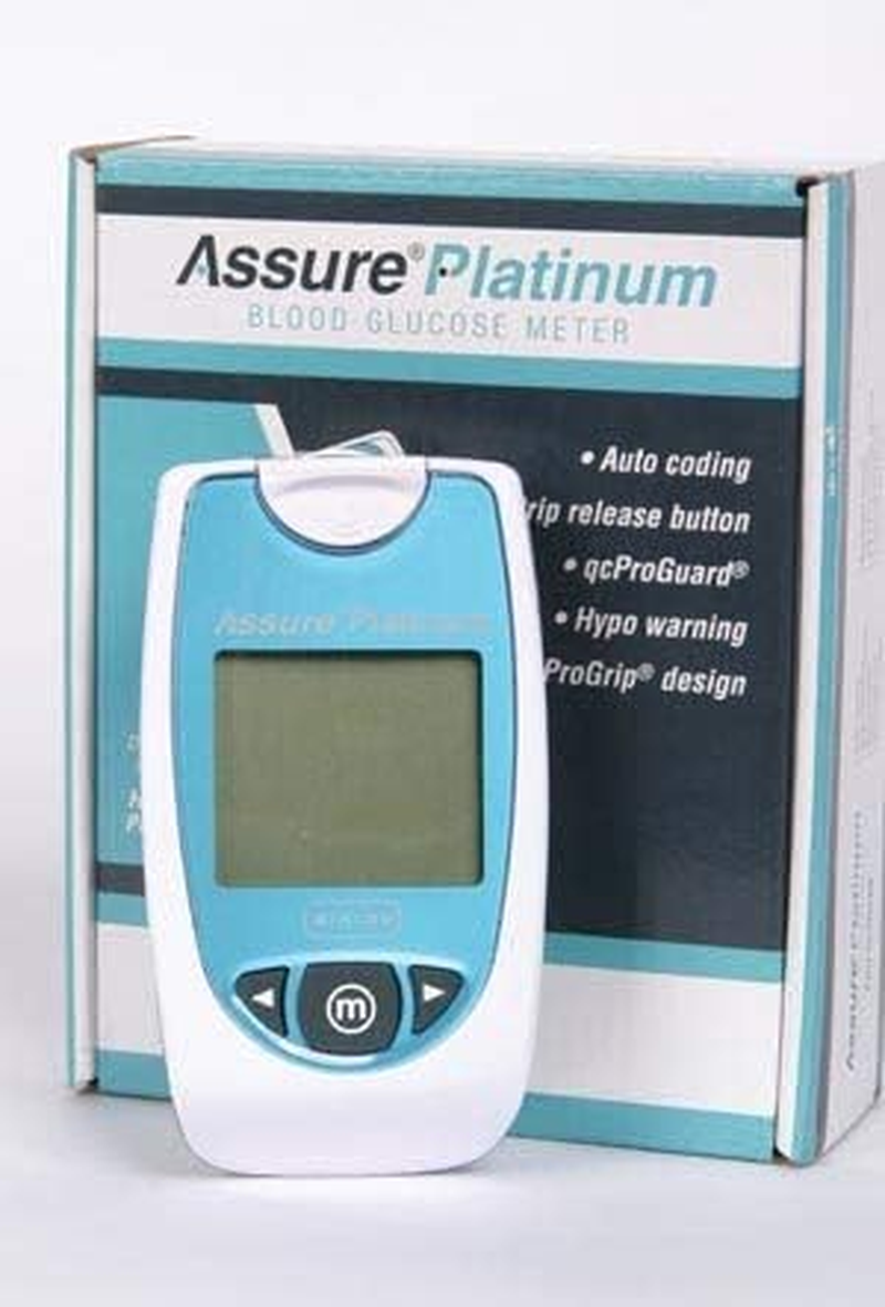 Assure Platinum Blood Glucose Meter 500001, 1 Each