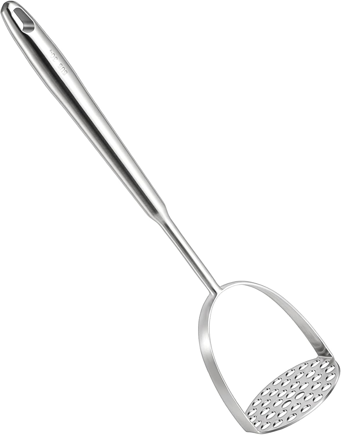Heavy Duty Mashed Potatoe Masher, Professional Integrated Stainless Steel Pot... - Picture 2 of 15