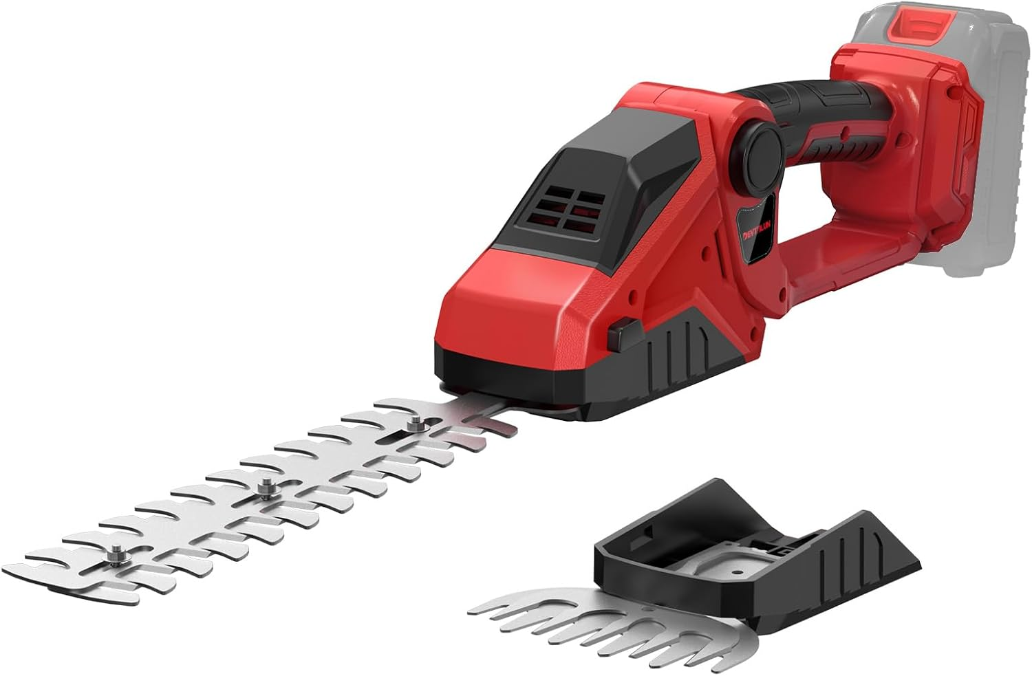 Cordless Hedge Trimmer for Milwaukee M18 Battery(No Battery),2200Rpm Cordless Mini Grass Shears,2 in 1 Handheld Electric Hedge Trimmer/Grass Cutter,Shrub Trimmer Bush Trimmer for Gardening,Lawn,Yard